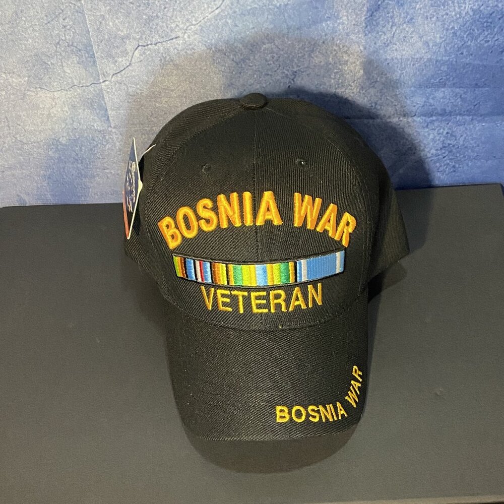 New U.S. Warriors Military official Licensed Headwear Bosnia War Veteran Hat